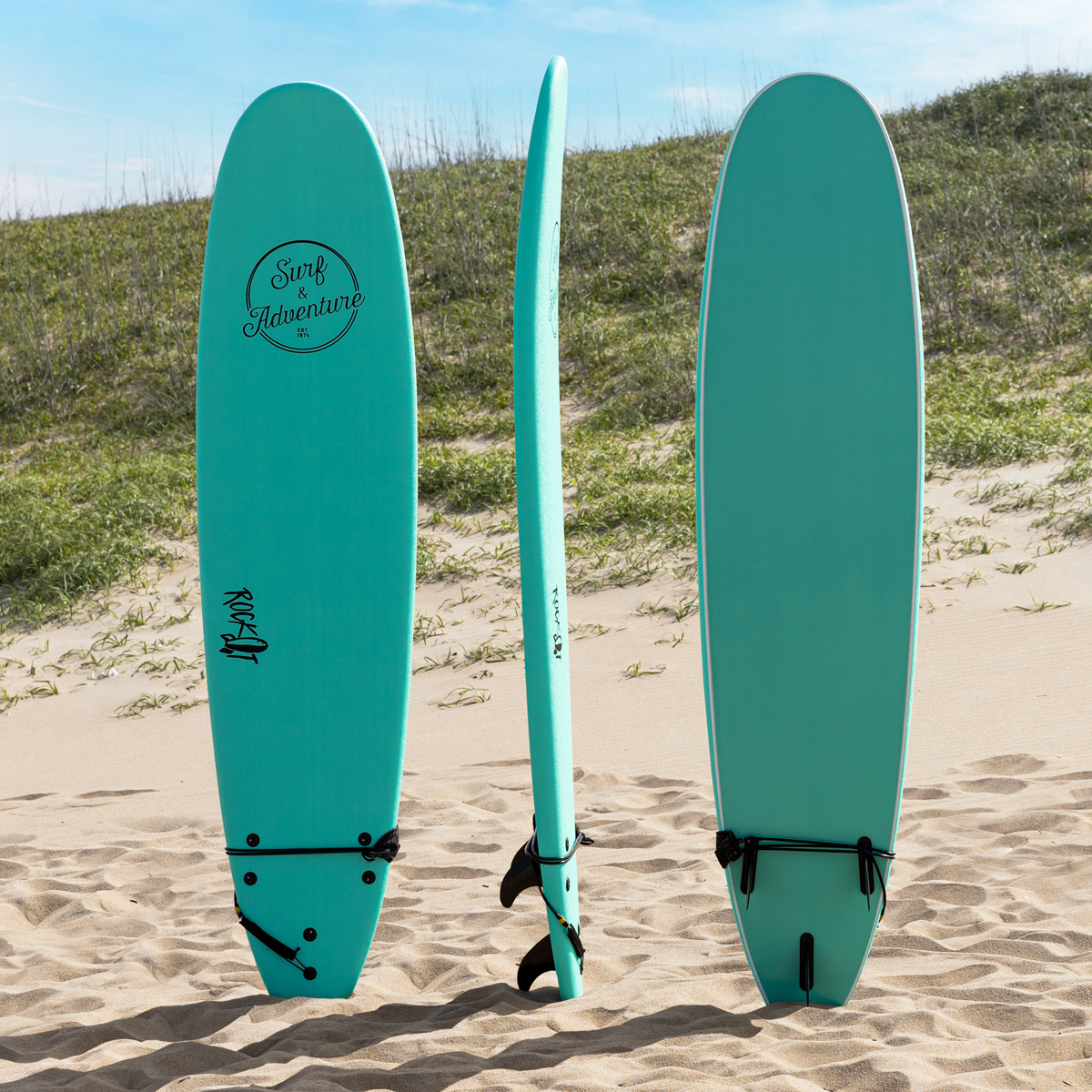 8 foot surfboard rental - Soft Top - Ocean Rentals Ltd