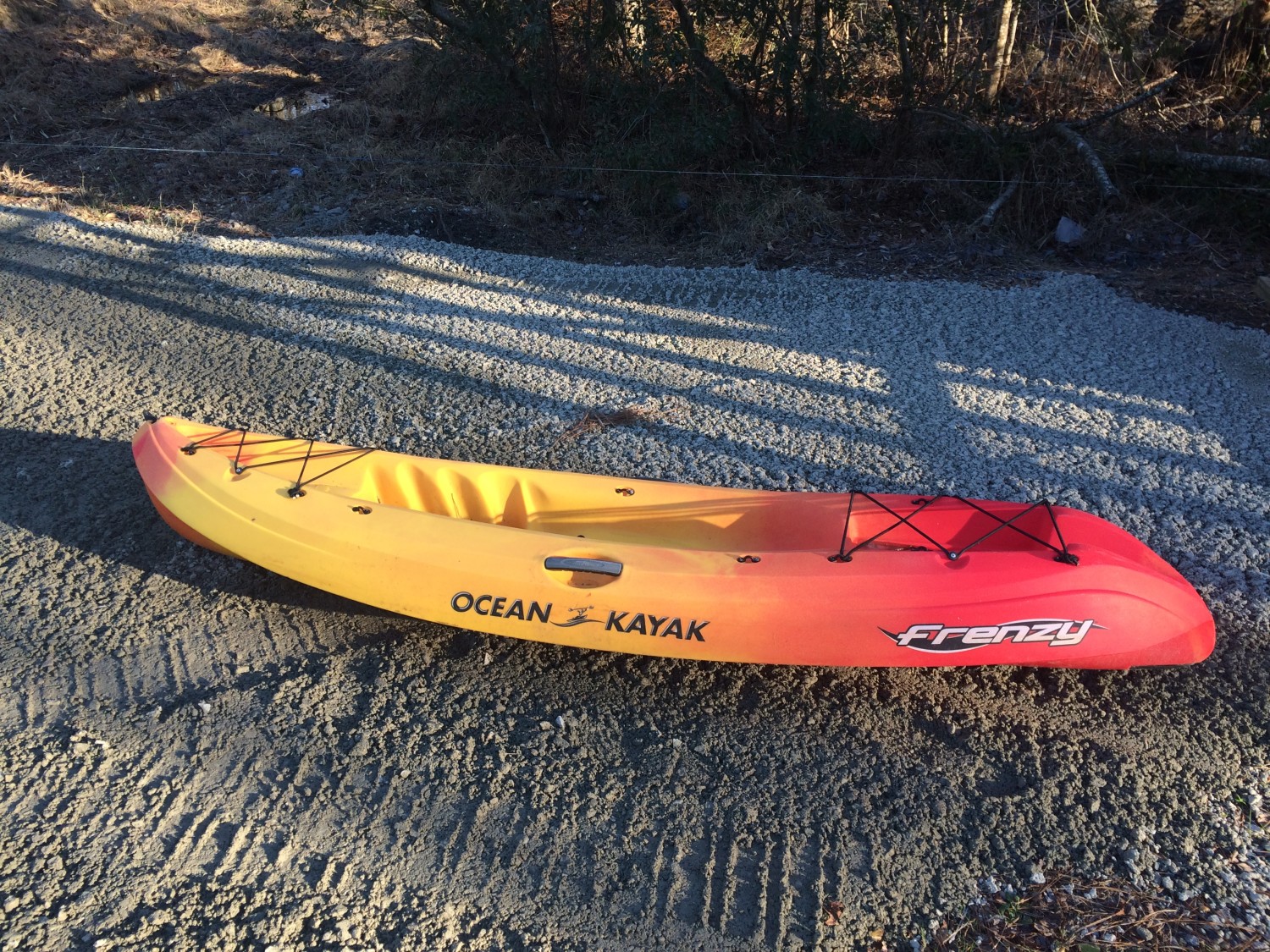 Used Ocean Kayak frenzy single
